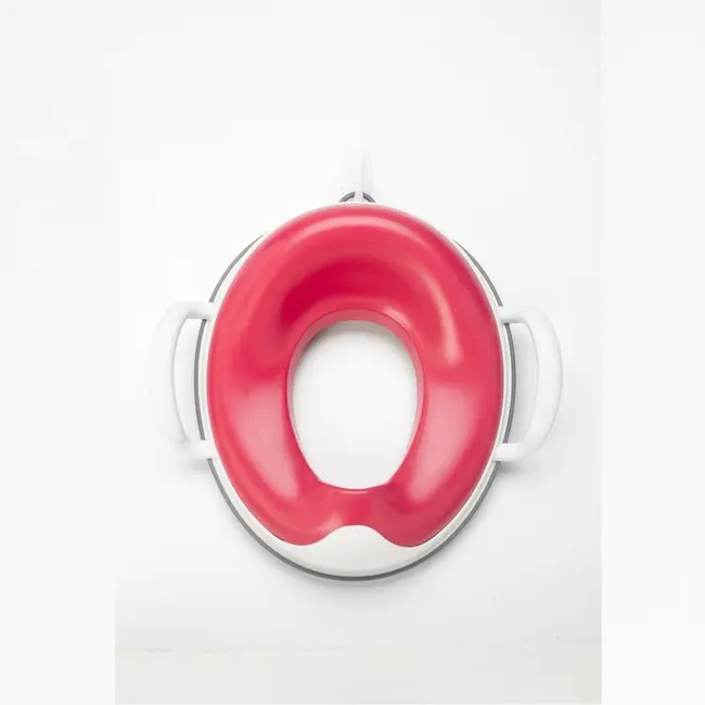 Reductor toaleta cu maner prince lionheart flashbulb fuchsia tna7382