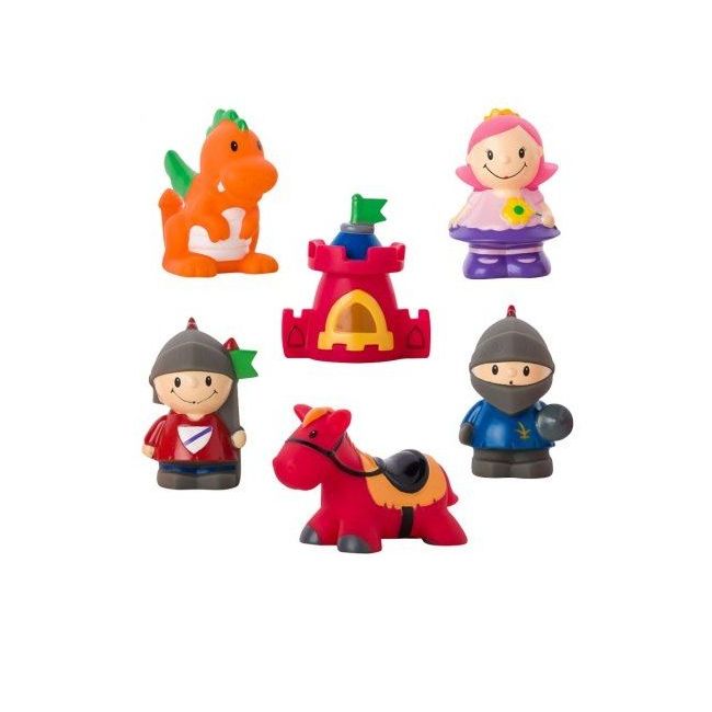 Set 6 jucarii de baie cu personaje din povesti tna0380