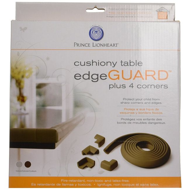Set complet de protectie margine si colturi pentru suprafete dure prince lionheart bej tna0070