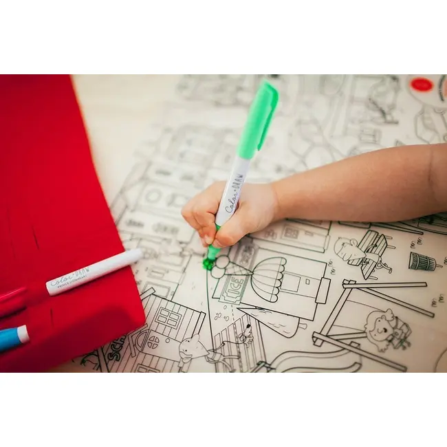 Set complet pentru desen cu plansa refolosibila din silicon ferma tna0407