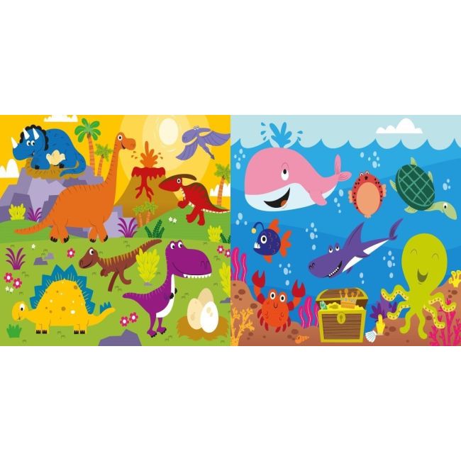 Set puzzle de baie prince lionheart ocean/dino tna7463