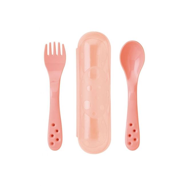 Set tacamuri copii cu suport de depozitare somon tna5210-s