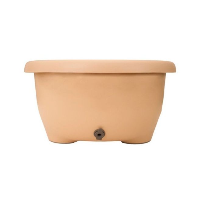 Cadita de baie cu suport si capac catelus crem tna6712h