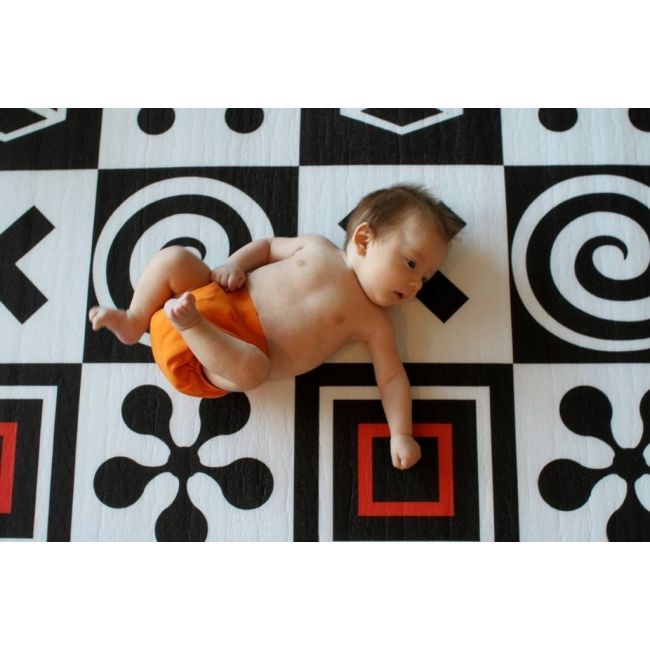 Covoras de joaca pentru copii prince lionheart geometric/ farm tna7770