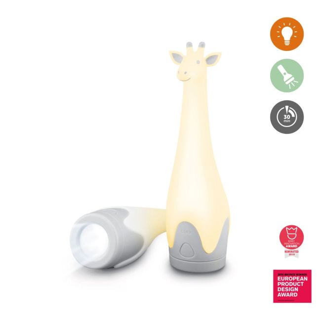 Lampa de veghe cu lanterna gina gri  tnaza-gina-01