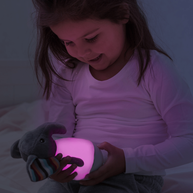 Lampa de veghe multicolora hopa mitica elefantul elli tnaza-elli-01