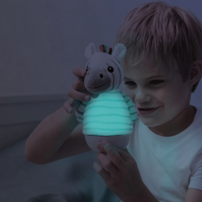 Lampa de veghe multicolora hopa mitica zebra zack tnaza-zack-01