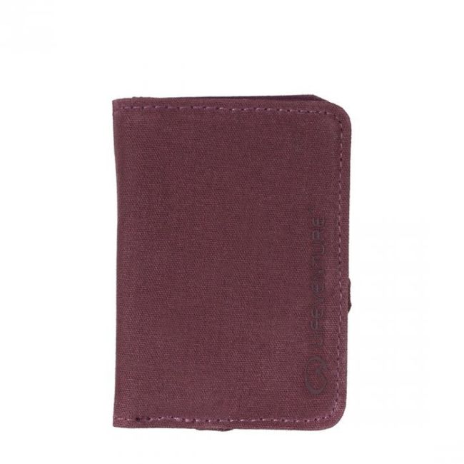 Portofel cu protectie rfid pentru carduri purple tna68256