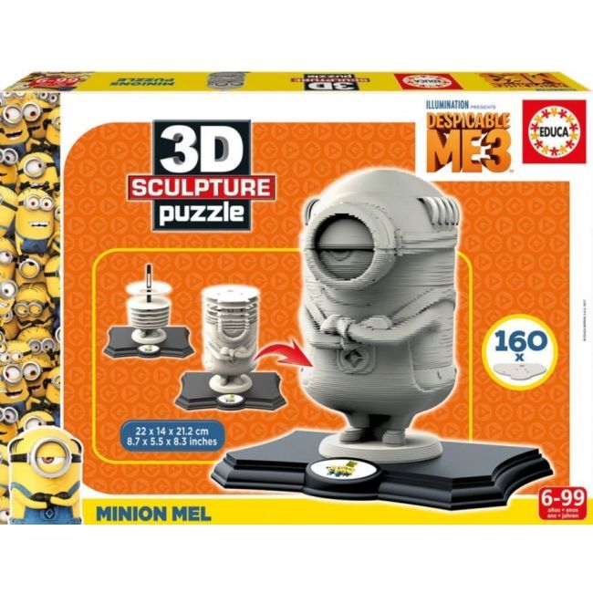 Puzzle minion mel 3d tna17140