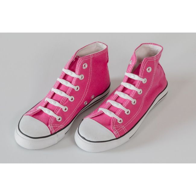 Sireturi elastice albe 14 buc tnash0392