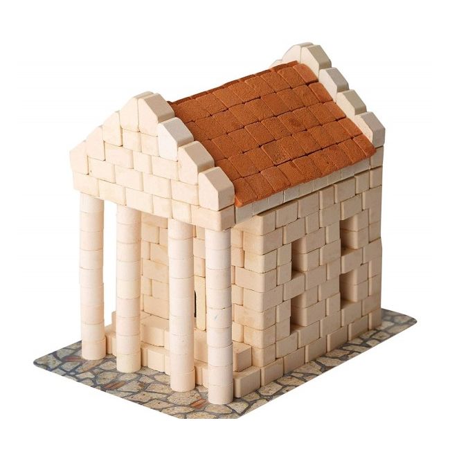 Kit constructie caramizi Wise Elk Banca 500 piese reutilizabile - SOLWS7025