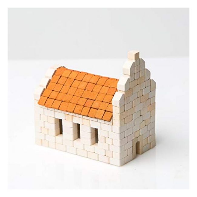 Kit constructie caramizi Wise Elk Biserica 340 piese reutilizabile - SOLWS7023