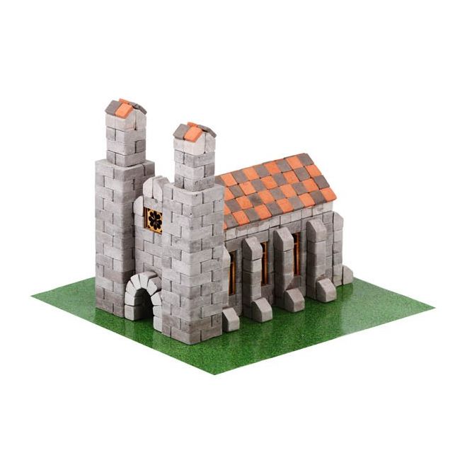 Kit constructie caramizi Wise Elk Biserica Germana 500 piese reutilizabile - SOLWS7043