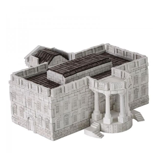 Kit constructie caramizi Wise Elk Casa Alba 960 piese reutilizabile - SOLWS7050