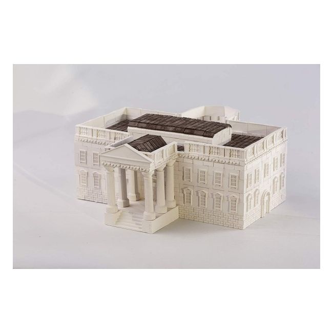 Kit constructie caramizi Wise Elk Casa Alba 960 piese reutilizabile - SOLWS7050