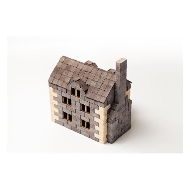Kit constructie caramizi Wise Elk Casa Englezeasca 500 piese reutilizabile - SOLWS7042
