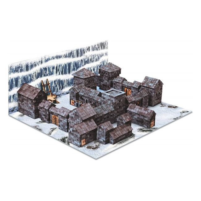 Kit constructie caramizi Wise Elk Castelul Negru 4300 piese reutilizabile - SOLWS7015