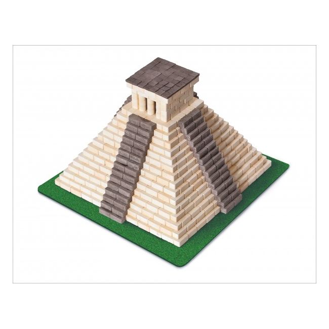Kit constructie caramizi Wise Elk Piramida Mayasa 750 piese reutilizabile - SOLWS7034