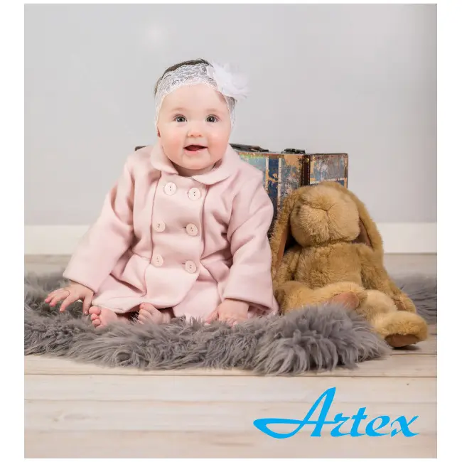 Pardesiu pentru fetite - Pink ArtCoat-29.9 luni