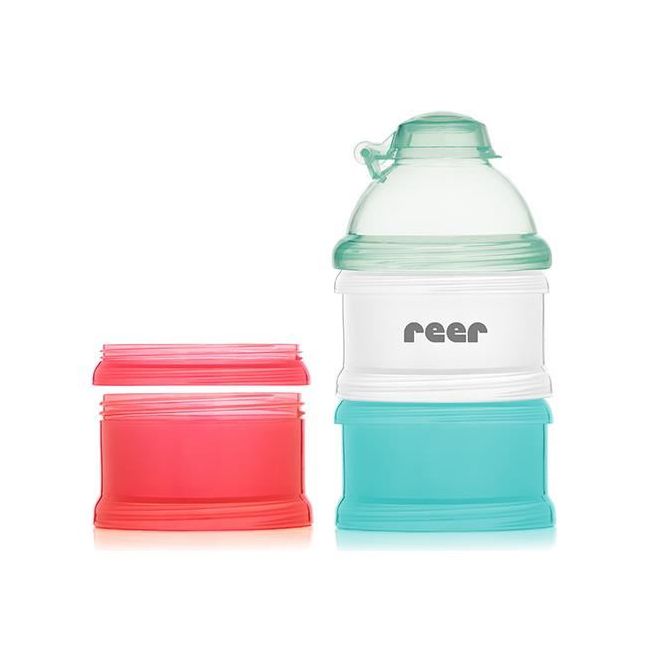 Recipient cu 3 compartimente pentru lapte praf REER 21012