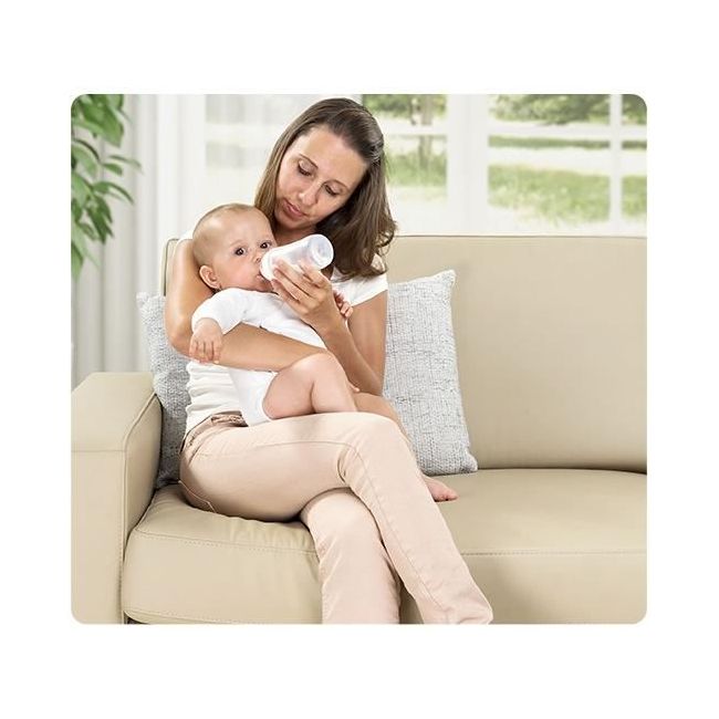 Recipient cu 3 compartimente pentru lapte praf REER 21012