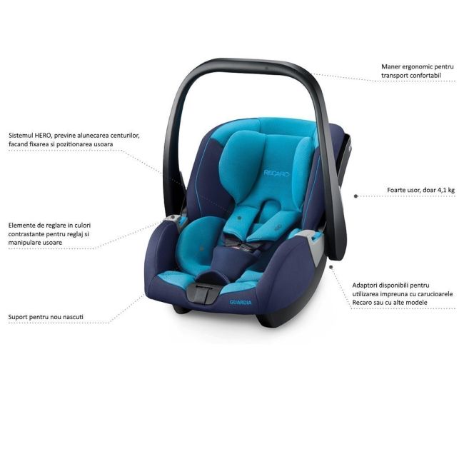 Scaun auto pentru copii guardia carbon black tna5516.21502