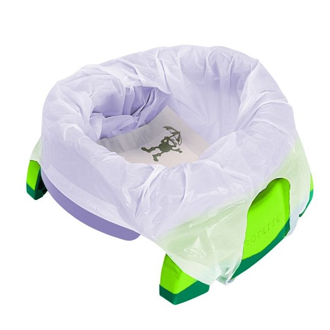 2 in 1 Potette Plus - olita portabila si reductor culoarea lila - KDC7487488