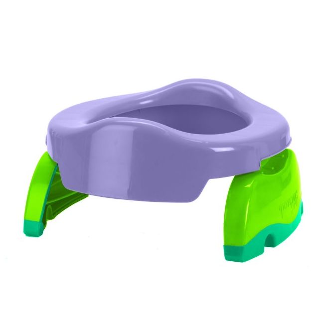 2 in 1 Potette Plus - olita portabila si reductor culoarea lila - KDC7487488