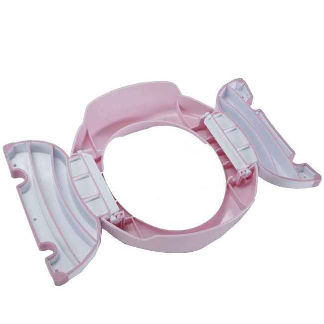 2 in 1 Potette Plus - olita portabila si reductor culoarea roz + alb - KDC7487666