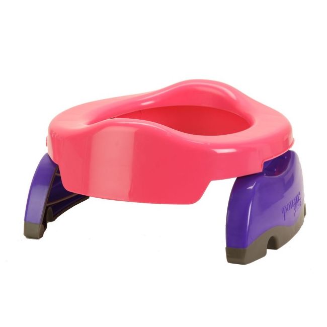 2 in 1 Potette Plus - olita portabila si reductor culoarea roz - KDC7487489