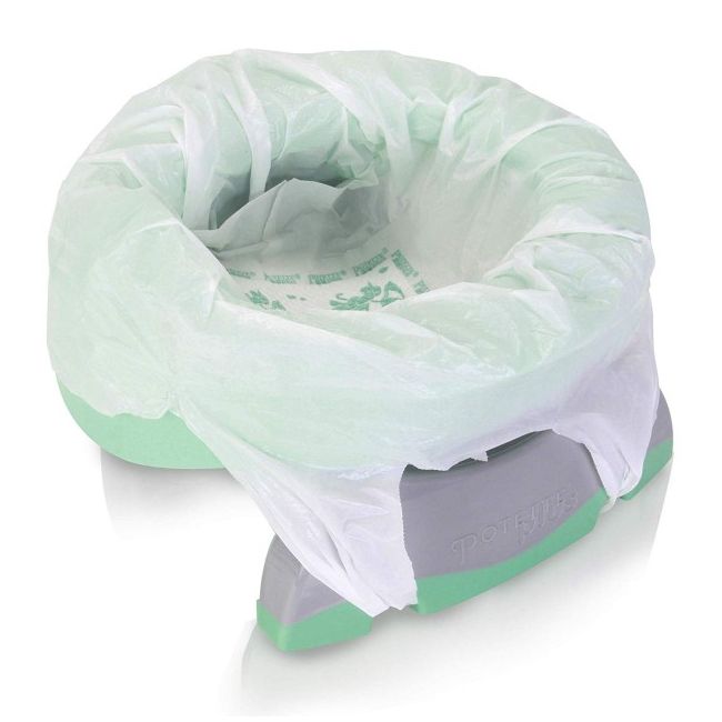 2 in 1 Potette Plus PREMIUM - olita portabila si reductor culoare turquoise - KDC7487574
