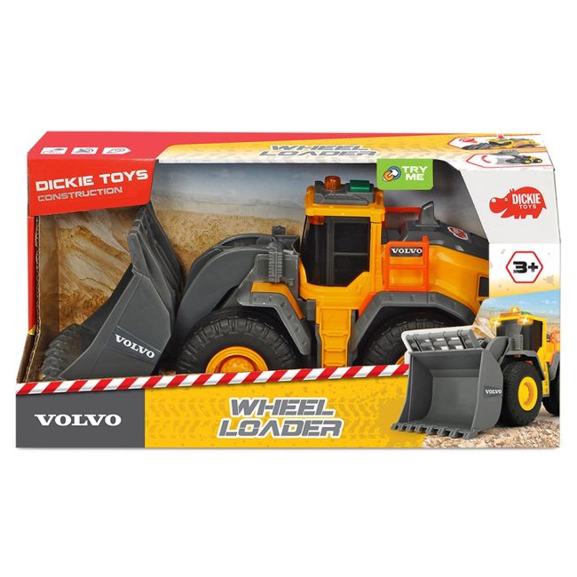 Buldozer dickie toys volvo wheel loader hubs203723003