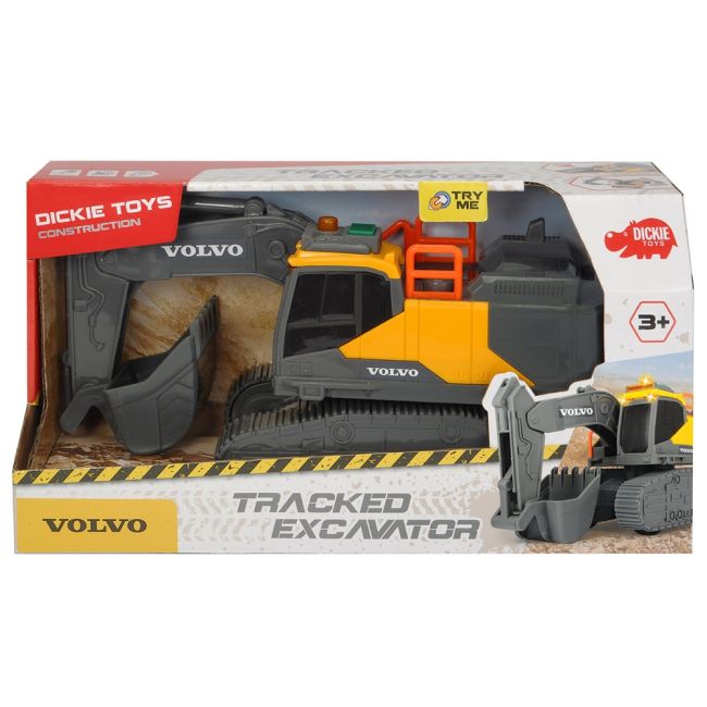 Excavator dickie toys volvo tracked excavator hubs203723005
