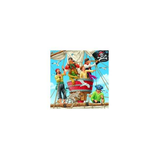 PUZZLE AVENTURILE PIRATILOR, 3x49 PIESE - ARTRVSPC08030