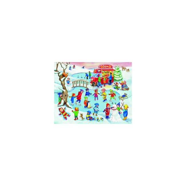 PUZZLE DISTRACTIE LA LAC, 2x24 PIESE - ARTRVSPC05057