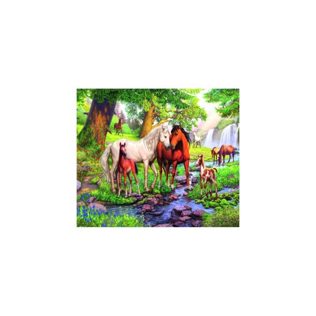 PUZZLE FAMILIE DE CAI LA RAU, 300 PIESE - ARTRVSPC12904