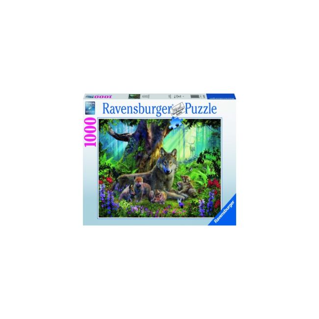 PUZZLE FAMILIE LUPI, 1000 PIESE - ARTRVSPA15987
