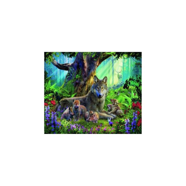 PUZZLE FAMILIE LUPI, 1000 PIESE - ARTRVSPA15987