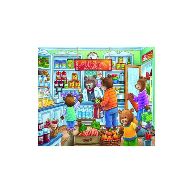 PUZZLE MAGAZIN ALIMENTAR, 2x12 PIESE - ARTRVSPC05076
