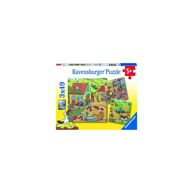 PUZZLE MUNCA LA FERMA, 3x49 PIESE - ARTRVSPC05078