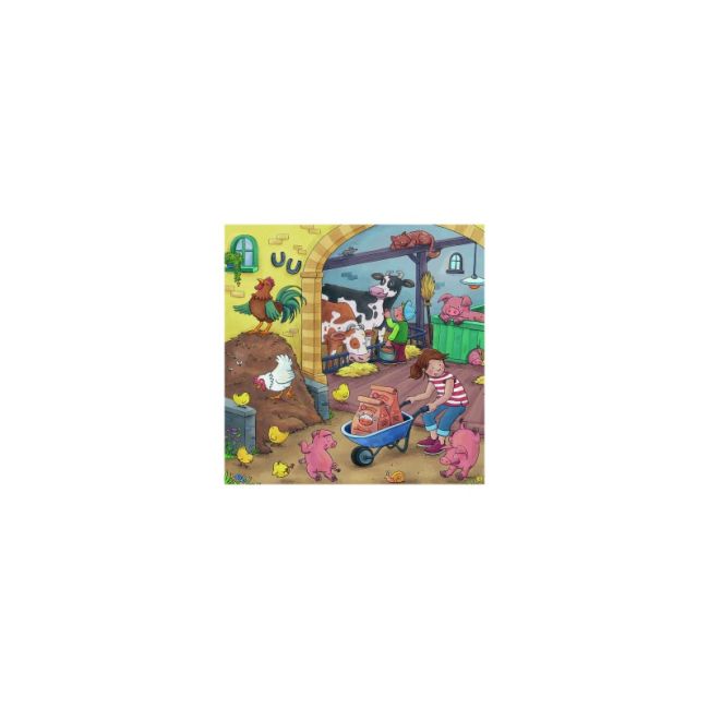 PUZZLE MUNCA LA FERMA, 3x49 PIESE - ARTRVSPC05078