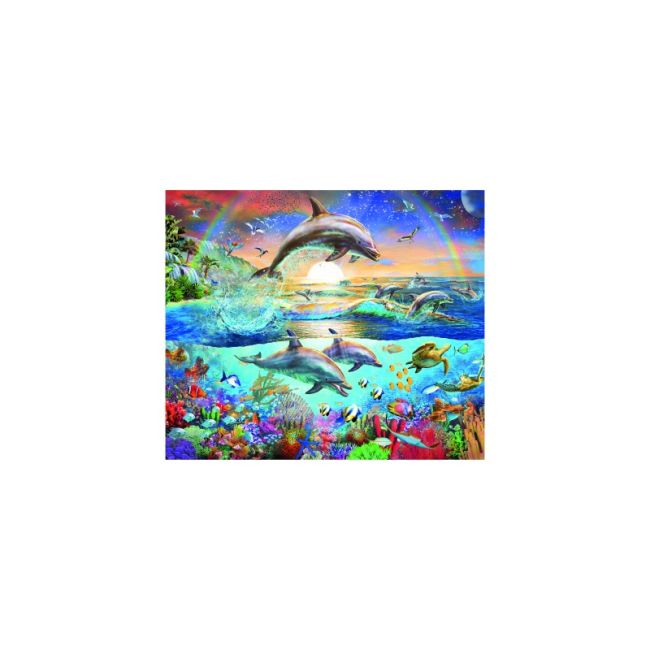 PUZZLE PARADISUL DELFINILOR, 300 PIESE - ARTRVSPC12895