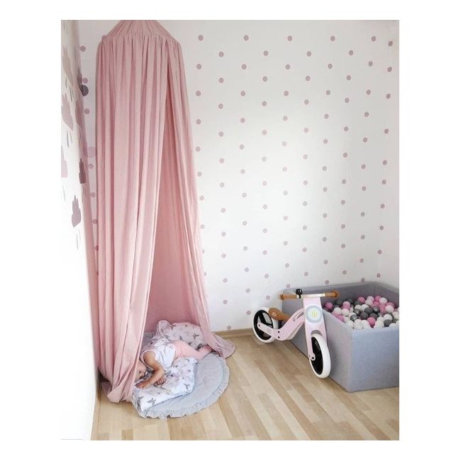 Baldachin Suspendat Multifunctional, Bumbac, 320x250 Cm, Pure Roz Pjb80052