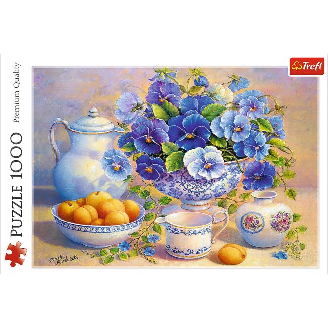 PUZZLE TREFL 1000 BUCHET ALBASTRU VIV10466