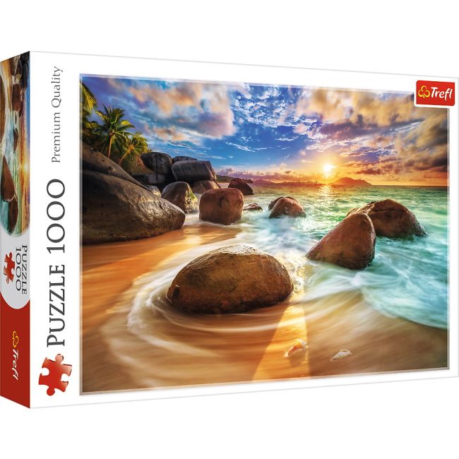 PUZZLE TREFL 1000 PLAJA SAMUDRA INDIA VIV10461