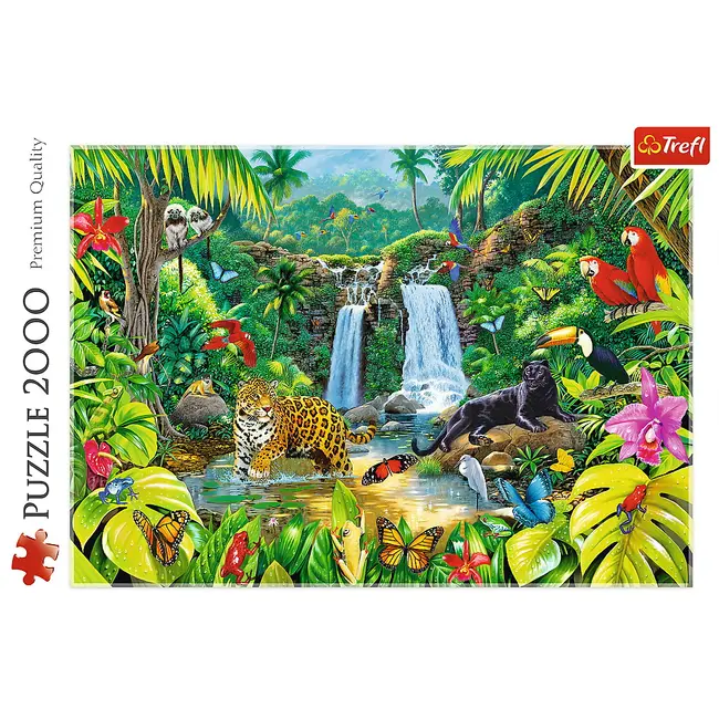 PUZZLE TREFL 2000 PADUREA TROPICALA VIV27104