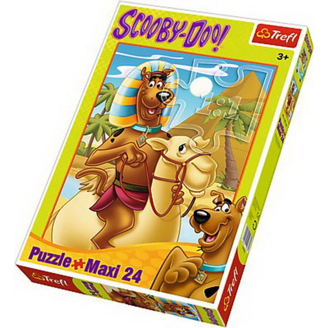 PUZZLE TREFL 24 MAXI PERIPETII CU SCOOBY DOO IN EGIPT VIV14233