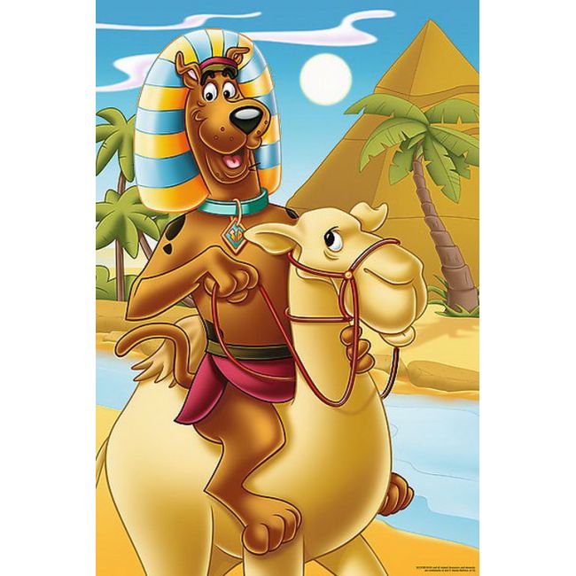 PUZZLE TREFL 24 MAXI PERIPETII CU SCOOBY DOO IN EGIPT VIV14233