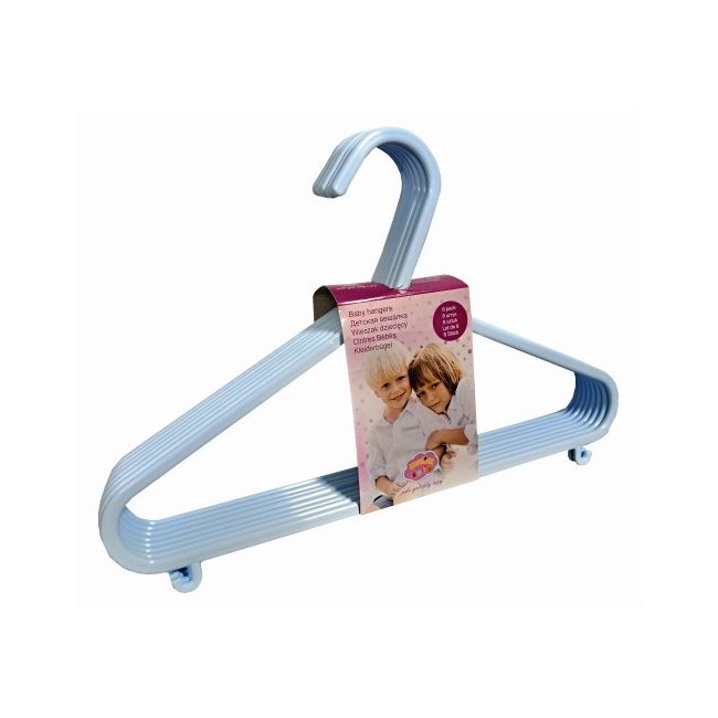 Set 8 Umerase Pentru Haine Bebe, Light Blue, Maltex Baby Pjb8061blue