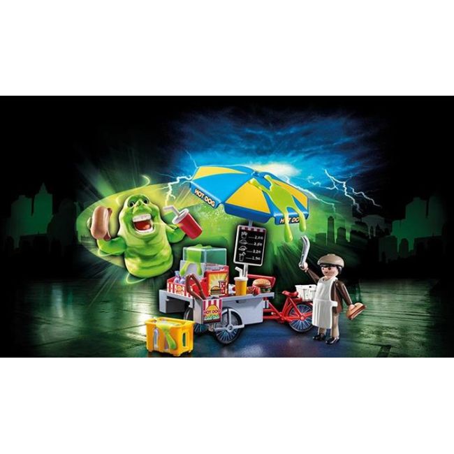 Jucarie Playmobil Ghostbusters Hot Dog Stand With Slimer - VG85170